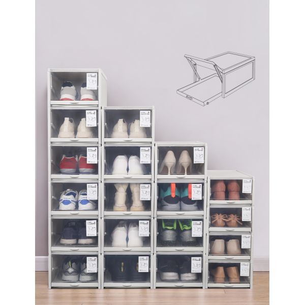 35L Clear Shoe Case Box