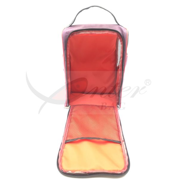 Zipper Closure Shoe Storage Travel Bag / Shoe Carry Bag Customized Logo