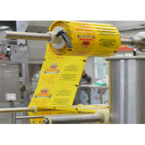 1.6kw Vertical Food Packing Machine , Electric Driven Type Ketchup Packing Machine