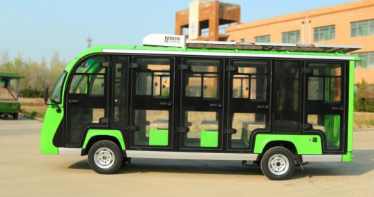 China-Made Sightseeing Bus Stylish Electric Convertible Outdoor Trackless For Travel