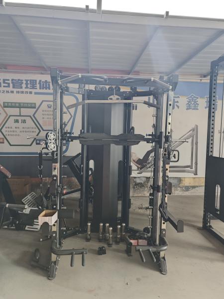 Gimnasio Comercial Entrenamiento de fuerza en interiores Cable Crossover Multifunción