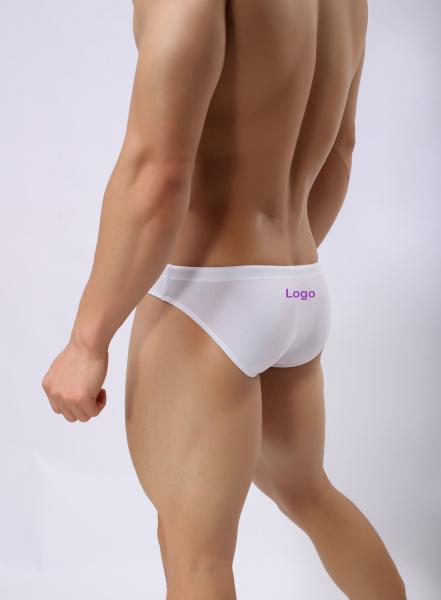 Surfing Swimming Boxer Shorts Underwear Low Rise Mens Sexy Undies Swimwear Drawstring Closure