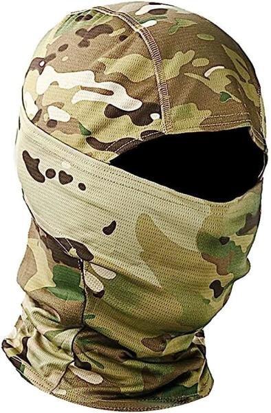 Outdoor Camouflage Tactical Mask Scarf Military Camo Face Mask Bandana Balaclava Hood Headwear Men Women Tactical