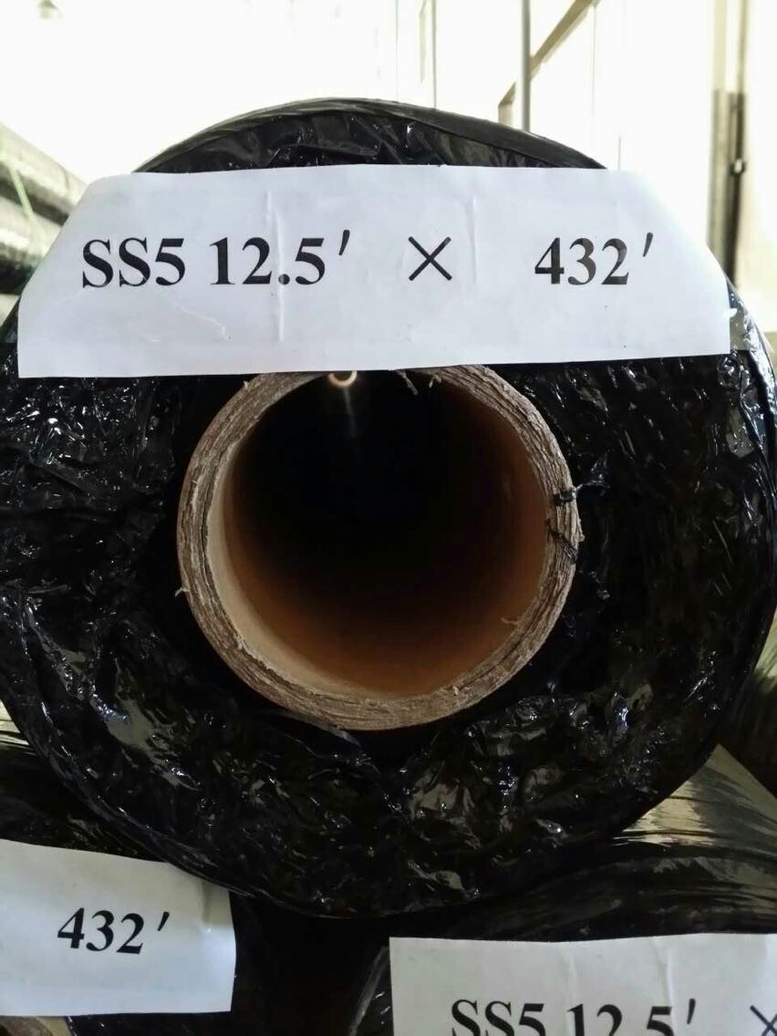 PP чернят разделенный Geotextile сплетенный фильмом произвели высокую прочность на растяжение