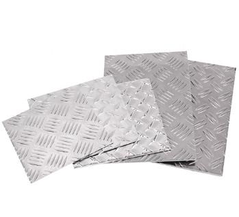 Bright Diamond Tread Plate Aluminum Sheets , Checker Plate Aluminum Sheets