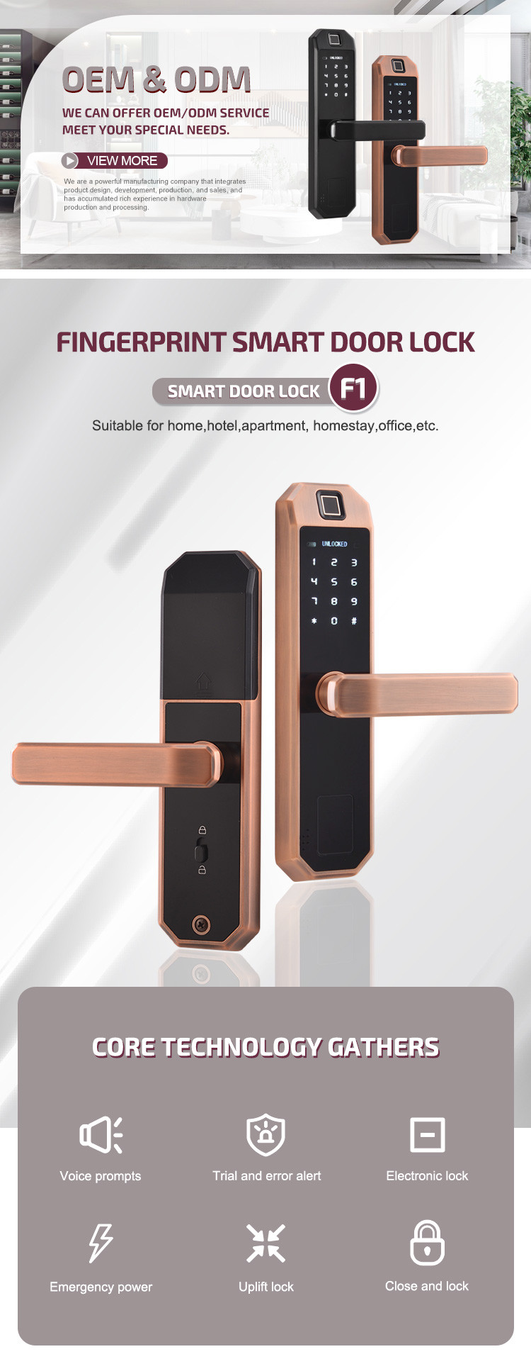 Карта Wifi IC управлением ПРИЛОЖЕНИЯ кнопочной панели замка Wifi Keyless входа умная соединила замок