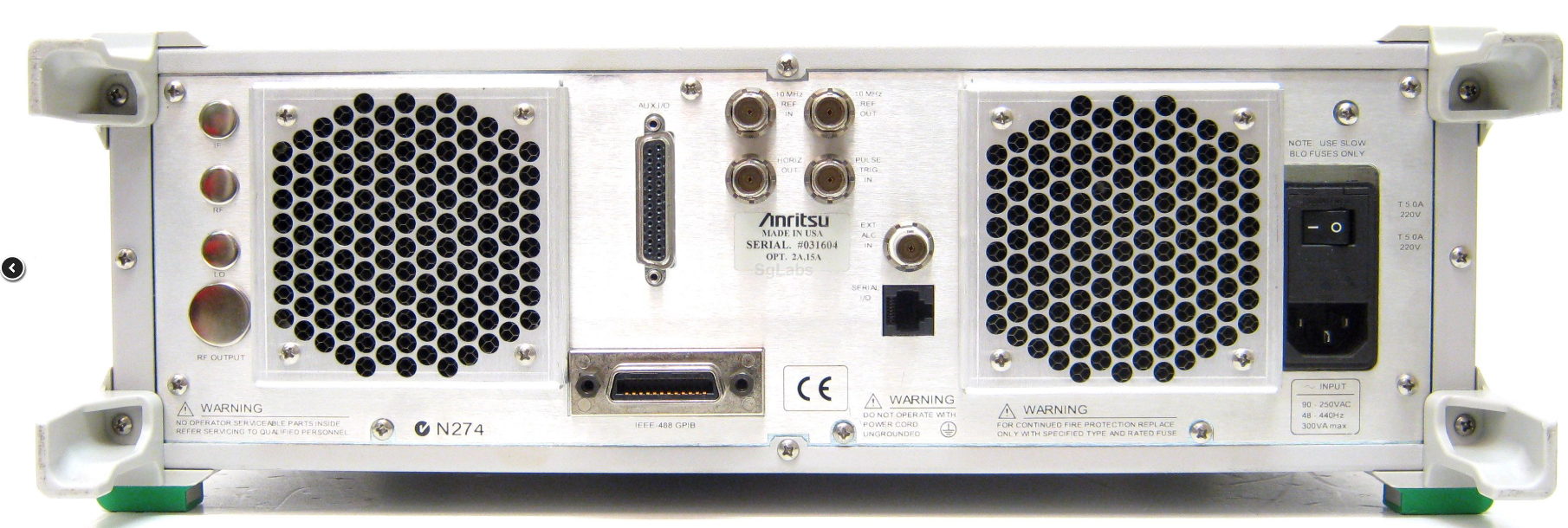 Anritsu MG3692A High Performance RF Signal Generator 2 to 20 GHz Pre-Owned
