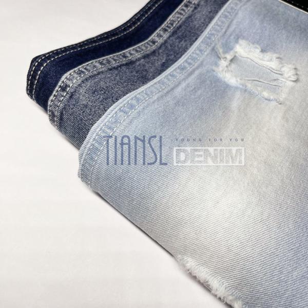 168cm-170cm Brushed 100% cotton Black Denim Fabric Denim Cloth Material Boyfriend Style