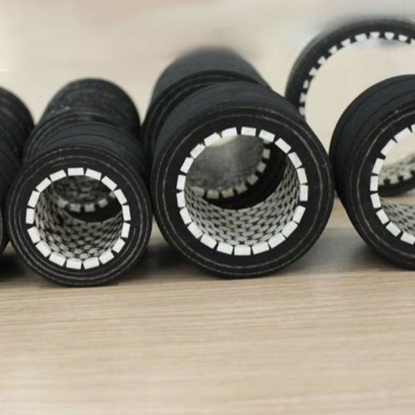 Flexible Rubber Ceramic Lined Hose Pipe Wear Resistance For Mining Dredging
