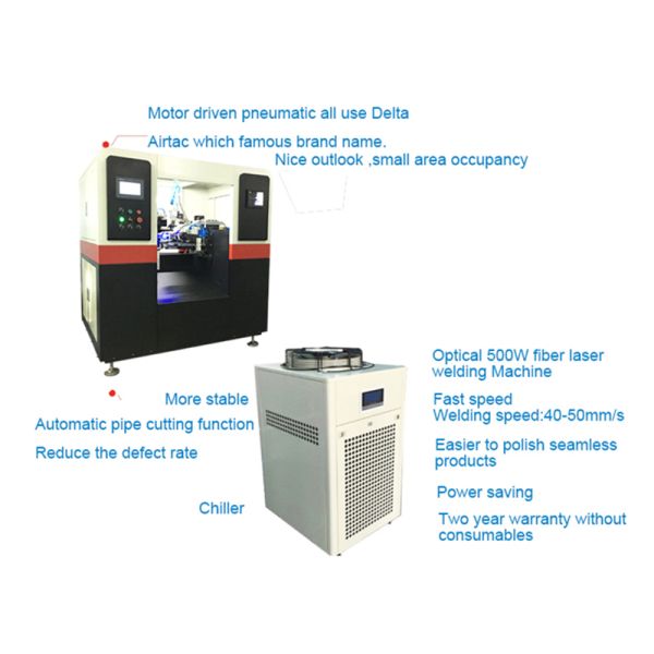 Корзина для мусора Корзина для мусора Автоматическое оборудование для лазерной сварки Ремень из нержавеющей стали