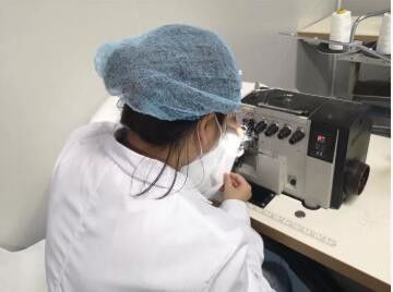 Blue L XL XXL SMS Lightweight Disposable Coveralls