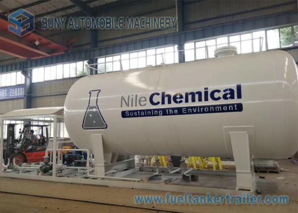 Professional LPG Tank Trailer Skid Station For Refilling LPG To LPG Cylinder