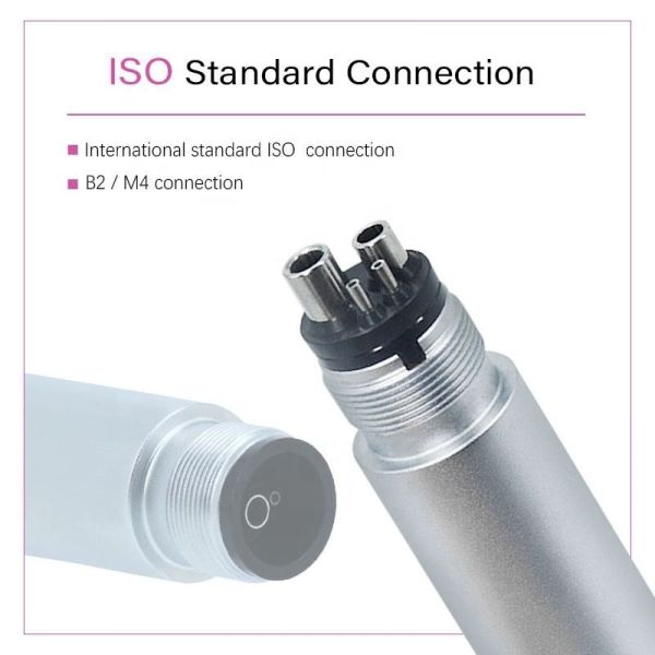 2 Hole 4 Hole High Speed Air Turbine Handpiece Metal Material With 5 LED