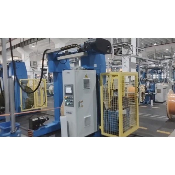 80m/min New Energy Tandem Extruder Extrusion Production Line with PLC Control and Laser Diameter Gauge