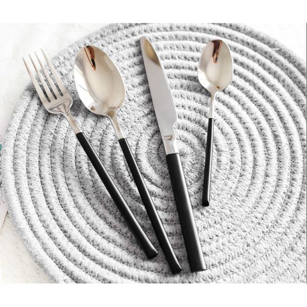NEWTO Stainless Steel Hotel Cutlery Set/Banquet Tableware/Dinnerware Whole Series