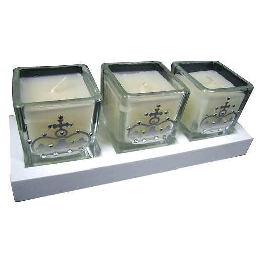 Square Votive Candle Holder Sets