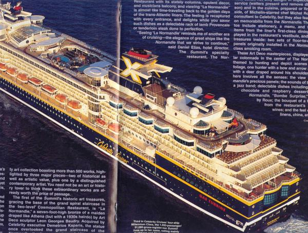 Scale 1:900 Millennium Class Celebrity Summit Cruise Ship 3d Ships Models With Engraving Printing