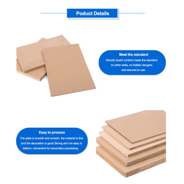 4mm 15mm 16mm 18mm Waterproof Green MDF Wood Water Resistant MDF