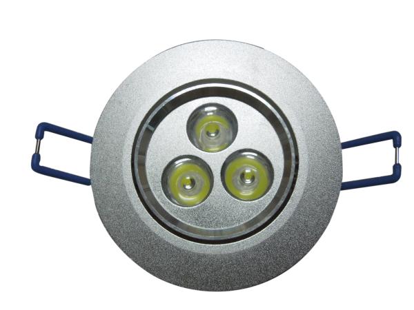 OEM Eco Friendly Epistar Low Power LED Ceiling Lamp / Downlight 3W, 85 - 265V, 50HZ