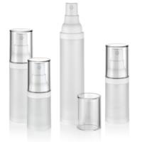 Apparence Délicate Flacon Pompe Airless en Plastique 5ml 10ml 15ml 30ml Utilisé pour les Soins de la Peau