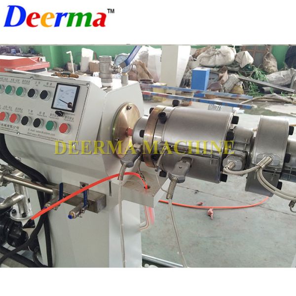 80kw / 60kw Power Pvc Water Hose Machinery Pipe Production Line for Customer Requirements