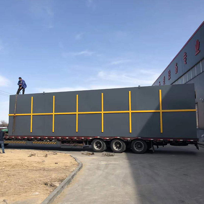 Лаборатория FRP Containerized завод обработки сточных вод для гостиницы