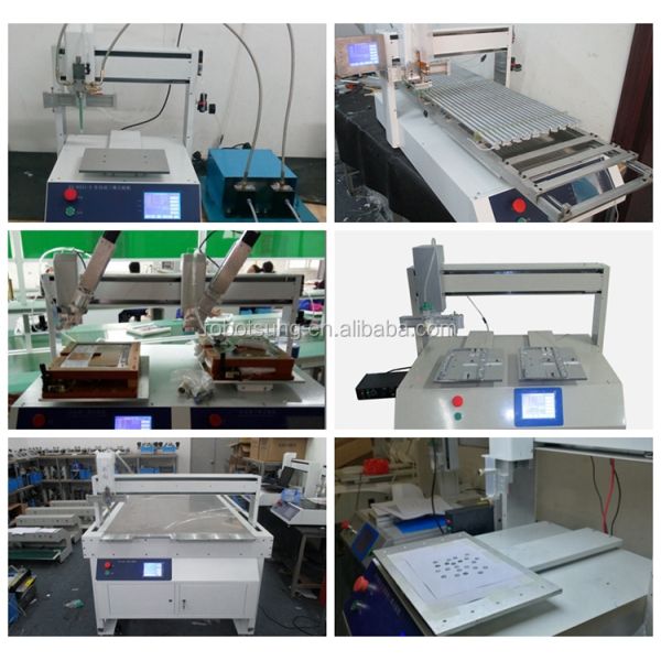 Desktop Automatic AB Glue Dispenser Robot Epoxy Resin Silicone Doming Sticker Machine