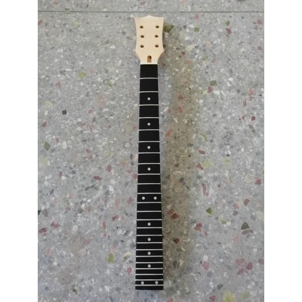 Custom Grand Paddle Guitar Headstock Unfinished Roasted Maple ST Guitar Neck Electric Acoustic Guitar Accept Kinds OEM