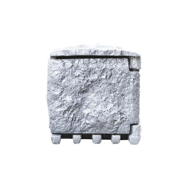Outdoor Garden Electrical Power Outlet Socket Box Resin Enclosure Waterproof Stone-looking