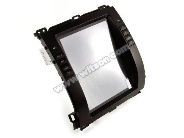 9.7 Screen Tesla Vertical Android Screen For Toyota Land Cruiser Prado 120 Lexus GX470 2004-2009 Car Multimedia Stereo GPS Carplay Player