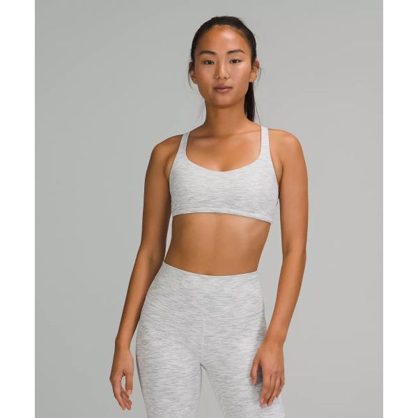 Workout High Impact Sports Bra With Adjustable Straps Cross Back