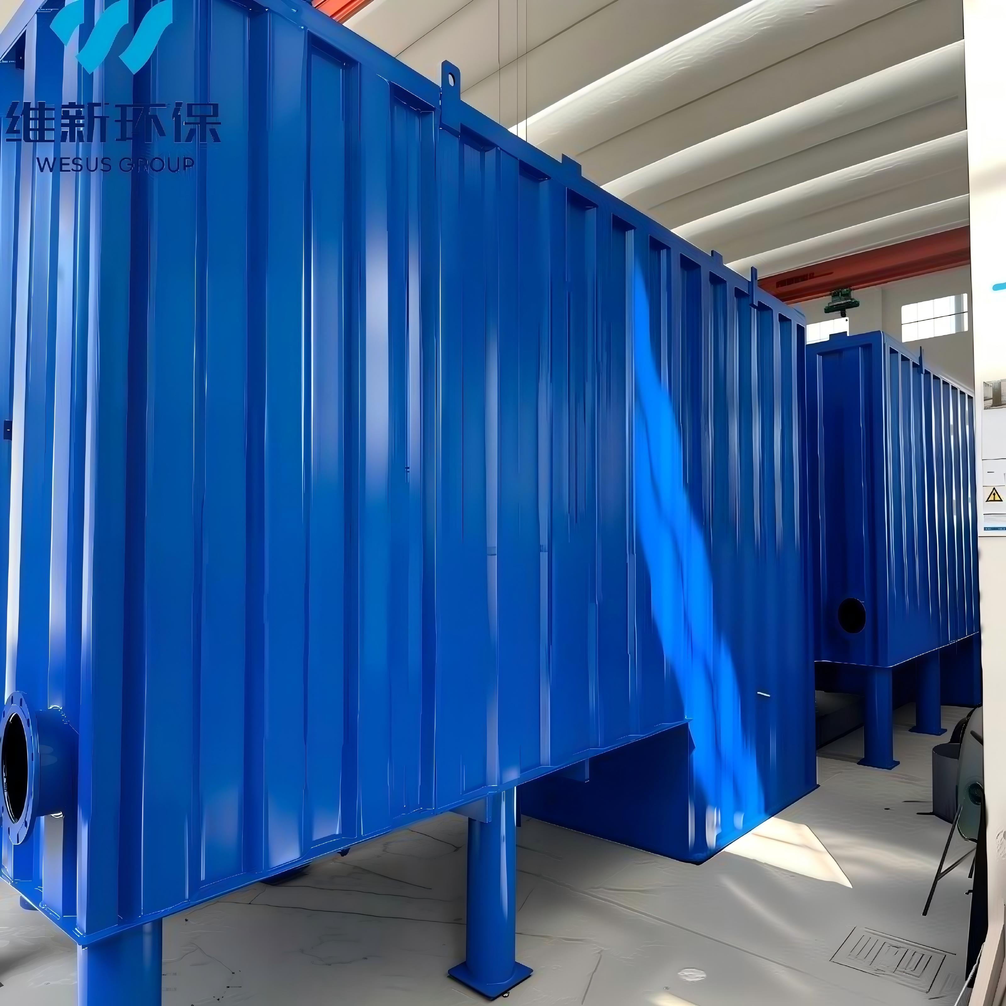 High-Efficiency Tube Settling Sedimentation Tank with Integrated Sludge Recirculation and Automatic Sludge Discharge