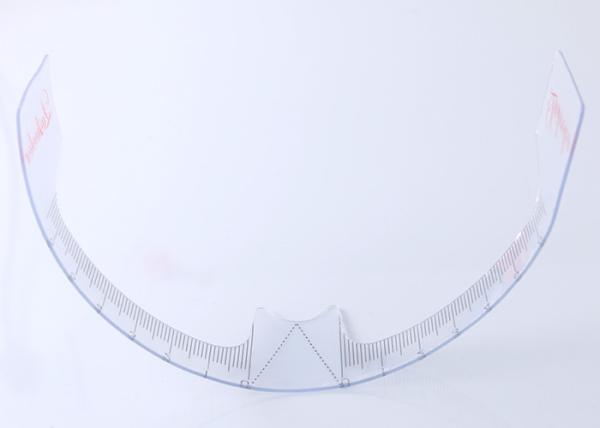 Micropigmentation Ruler / Permanent Makeup Eyebrow Ruler Plastic 22 CM