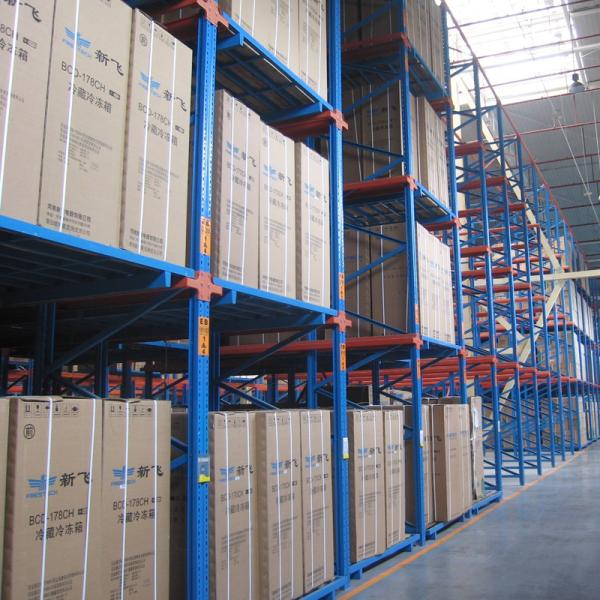 Heavy Duty Shelving Solutions Cold Rolled Steel Industrial Storage Rack With Weight Capacity 600kg-6000KGS