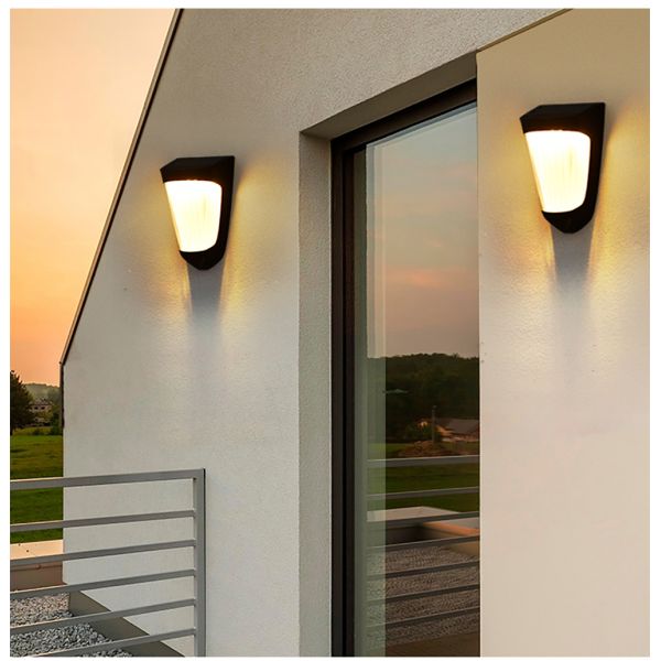 10LED 800LM 1200MAH Outdoor Solar Garden Lamp IP64 Waterproof