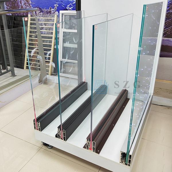 SZG U Channel Frameless 12mm Glass Balcony Railings Residential Buildings