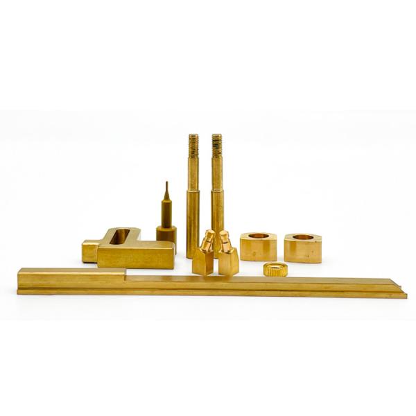 High Precision Custom Brass CNC Machining Services For Electronic Parts