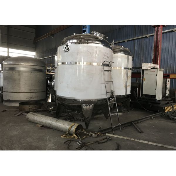 Kaiquan Large Fermentation Tanks SUS316L / SUS304 Steam Heating Insulation