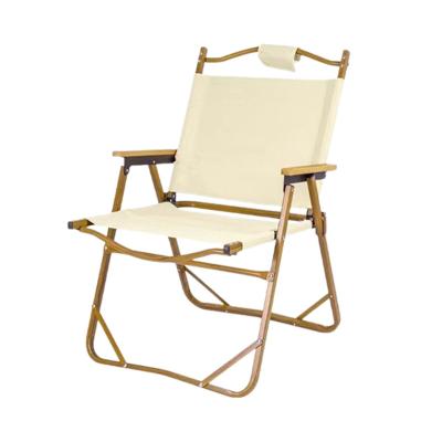 Outdoor Camping Chair Foldable Oxford Fabric Weather Resistant