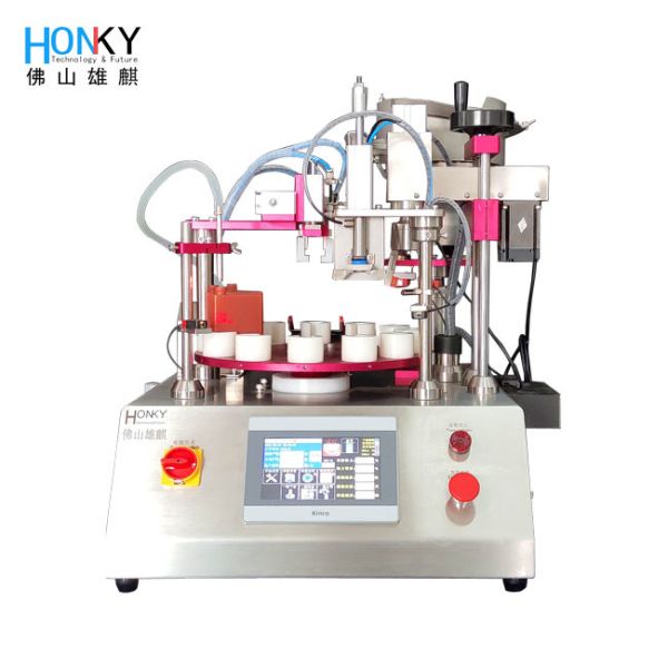 25ml Filling Range 2000 Bottle per Hour Automatic Capping Machine with Ceramic Pump for Reagent