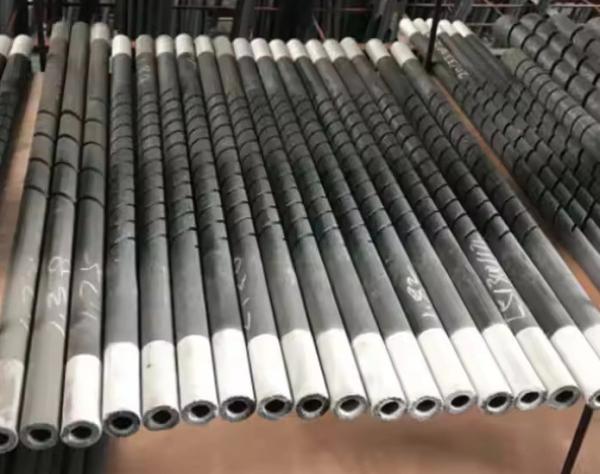 High Temperature Sic Heating Elements , 1600℃ Silicon Carbide Rod