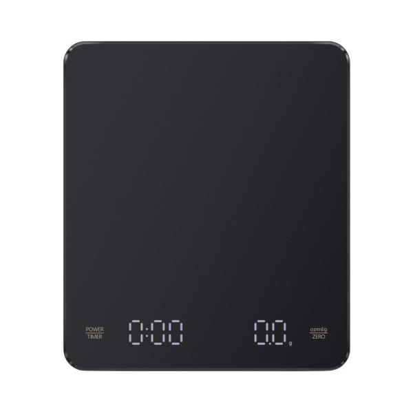 Escala electrónica de cocina con pantalla digital con batería para pesar alimentos con precisión y rastrear el tiempo