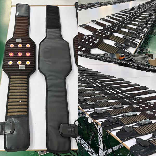 11 Kinds of Energy Stones with 8pcs Photon Lights PEMF Belt for Waist