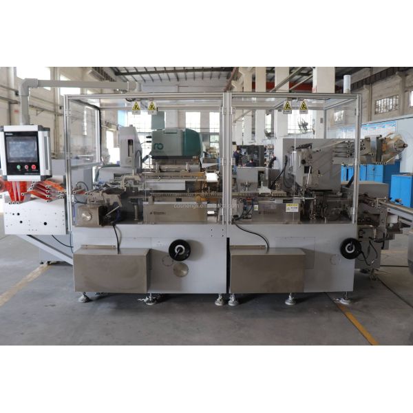 Packaging Line Chocolate Bar/Tablet Fold Packing Machine with Heat-sealing and Glueing