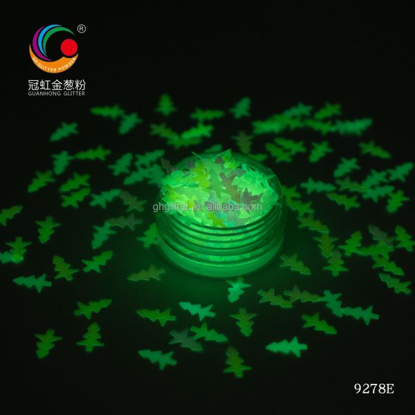 Fine Heart Luminous Makeup Chunky Glitter Powder For Party Festival Decoration