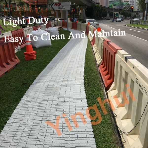 Portable Event Garage Floor Tiles Turf Protection Event Flooring for Tents Wedding Concert Walkway