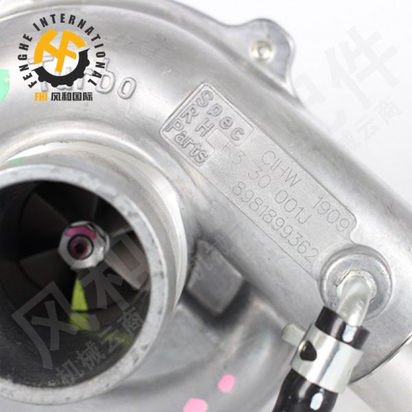 Electric RHF3 Diesel Engine Turbo 30001J CIHW1909 8981899362 Fit 4LE2