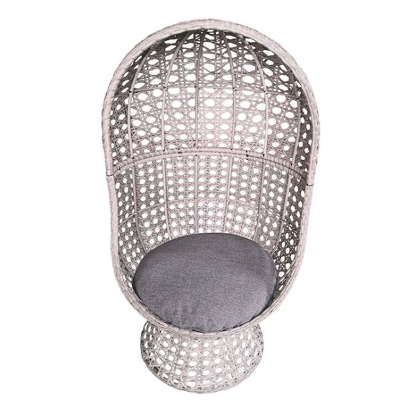 Patio Outdoor Indoor Garden Patio Lounge Swing Chair Set Egg