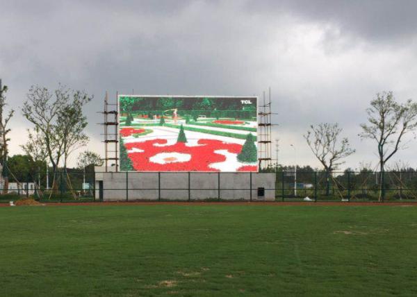 8mm Pixel Pitch Front Service LED Sign Best Color Uniformity For Outdooor