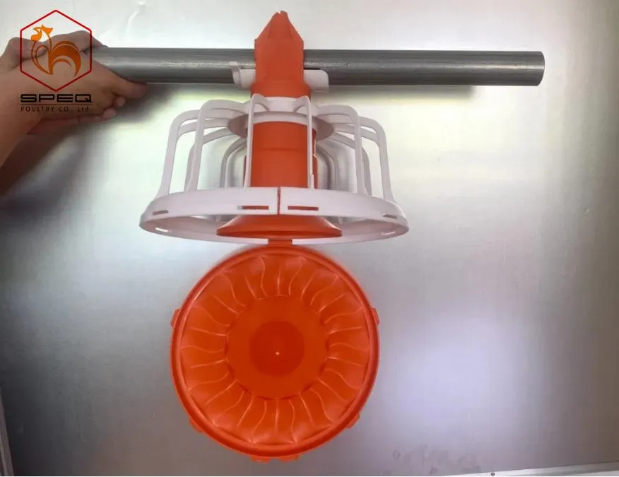 Quick Cleaning Automatic Pan Feeding System For Broiler Poultry Farms